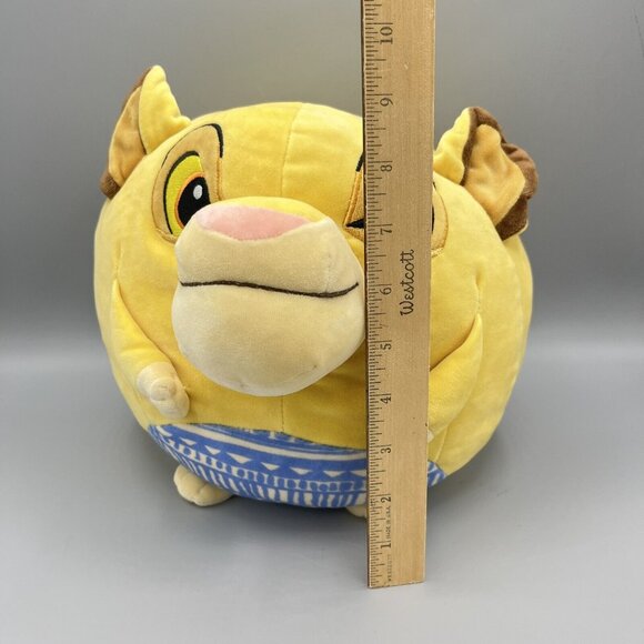 Disney Baby Cuddle Pals The Lion King Simba 9" Round Soft Plush - Picture 5 of 6
